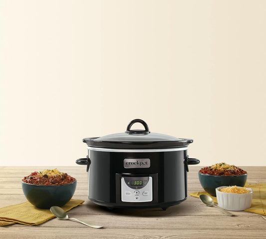 Crock-Pot 4-Quart Digital Countdown Slow Cooker, Black — Product Information | Detailed Overview 4I