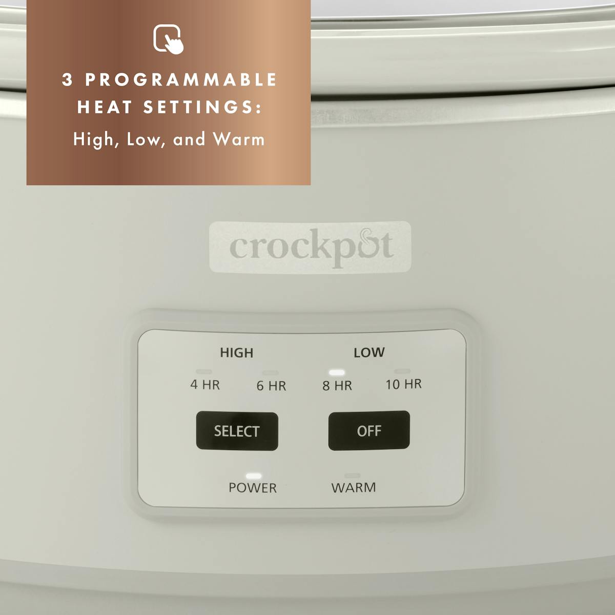 Crock-Pot 7-Quart Cook & Carry Slow Cooker, Mushroom | Item Details | Product Features xo
