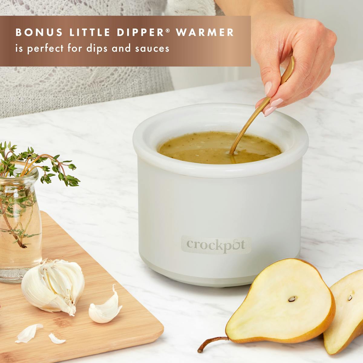 Crock-Pot 7-Quart Cook & Carry Slow Cooker, Mushroom | Item Details | Product Features xo
