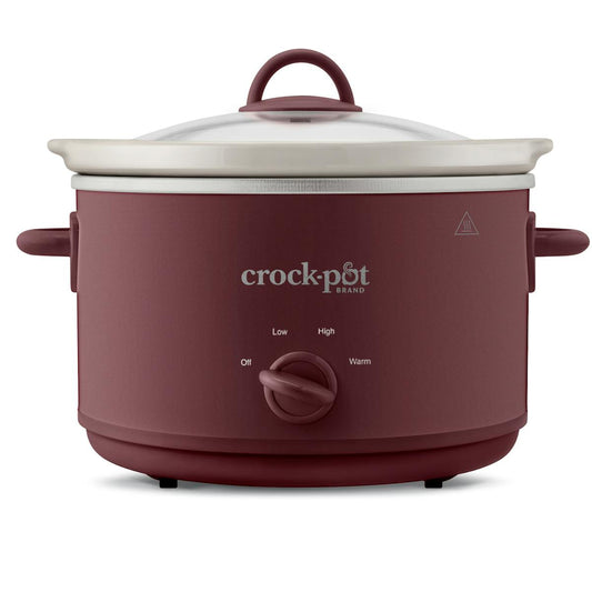 Crock-Pot Design Series 4.5 Qt. Manual Slow Cooker, Lambrusco — Product Information — Product Information B5