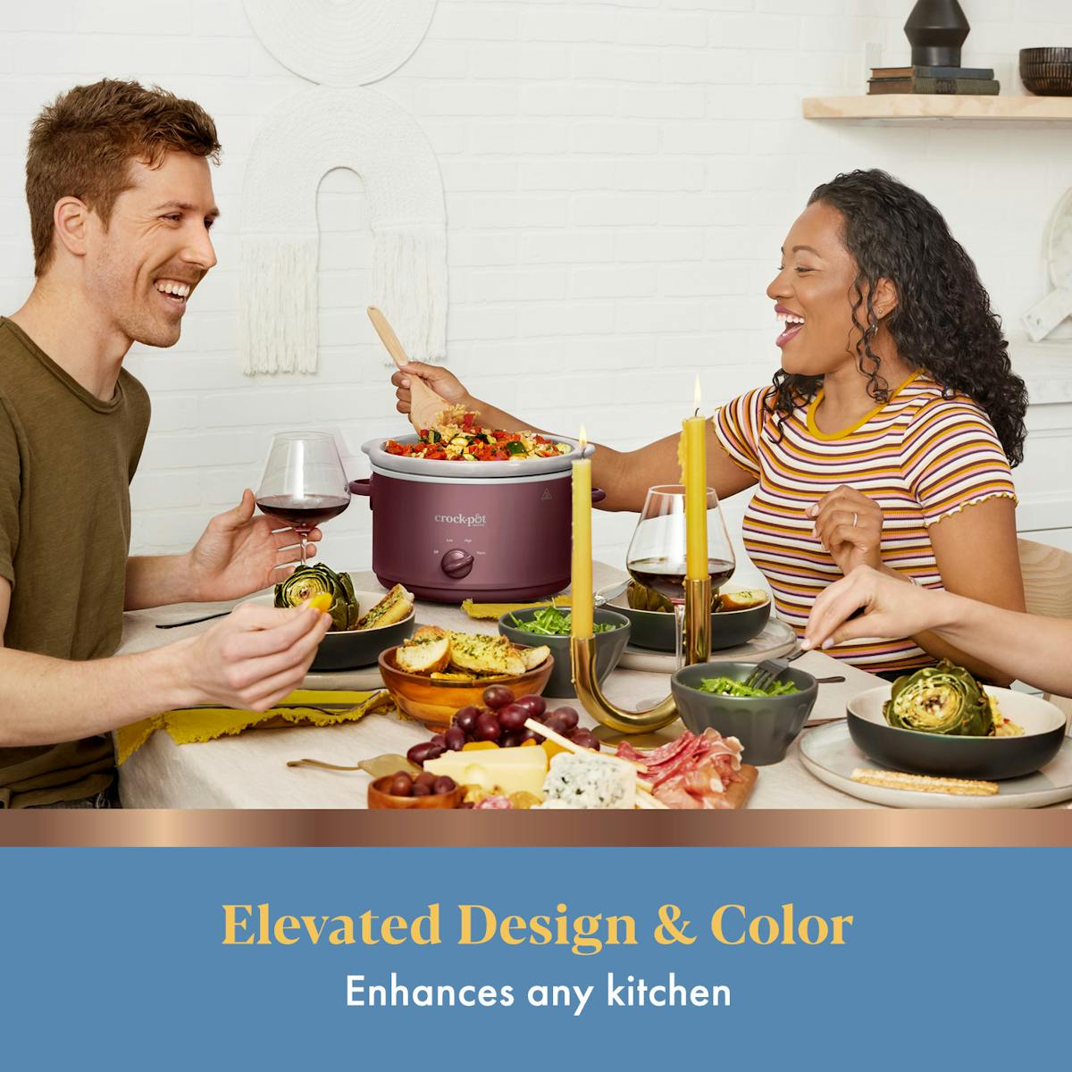 Crock-Pot Design Series 4.5 Qt. Manual Slow Cooker, Lambrusco — Product Information — Product Information B5
