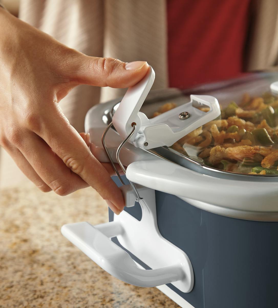 Crock-Pot Manual 3.5-Quart Casserole Crock Slow Cooker, Charcoal | Item Details — Item Information sB