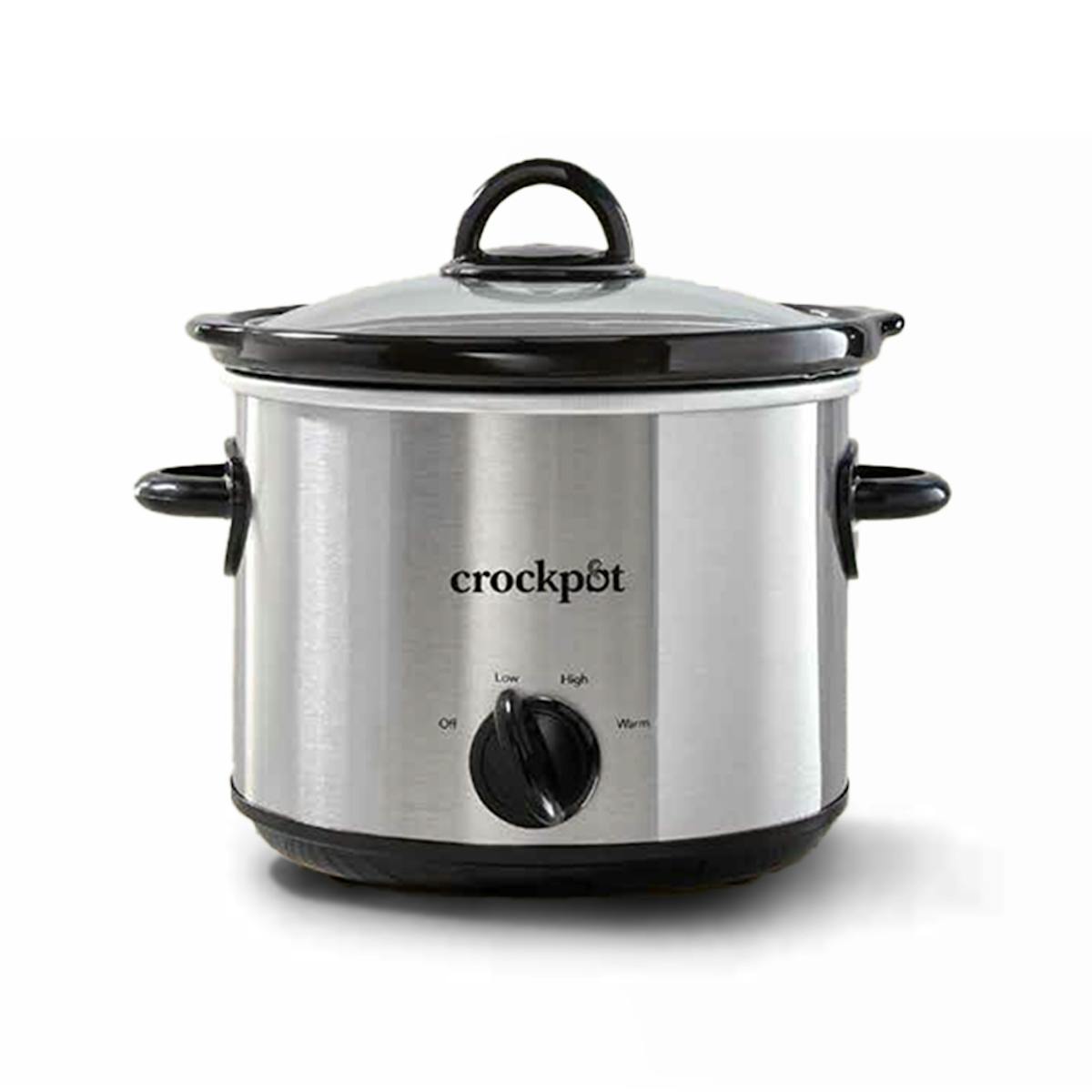 Crock-Pot Manual 3-Quart Slow Cooker, Silver — Product Details — Product Details en
