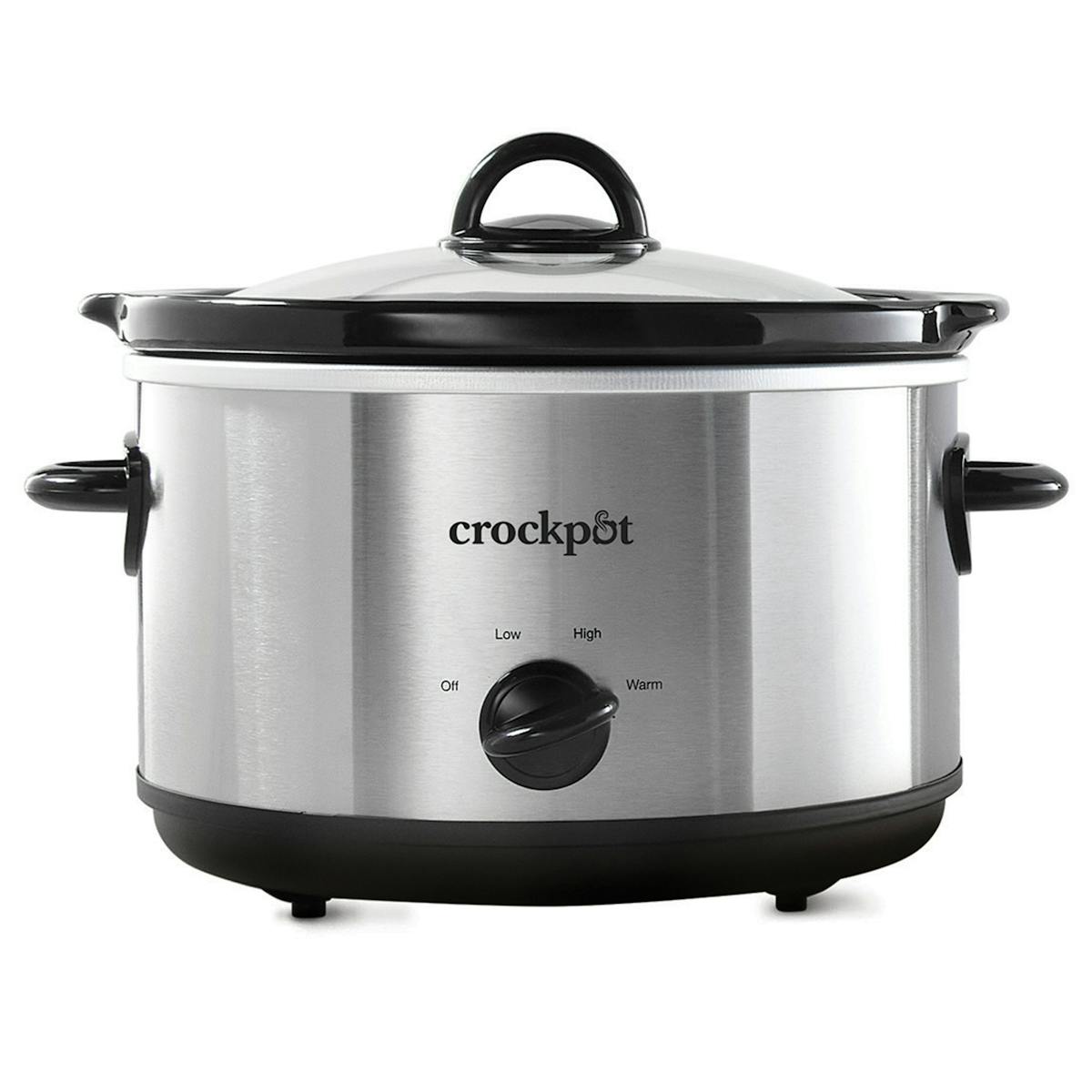 Crock-Pot Manual 4.5-Quart Slow Cooker, Silver — Product Information — Product Facts hR