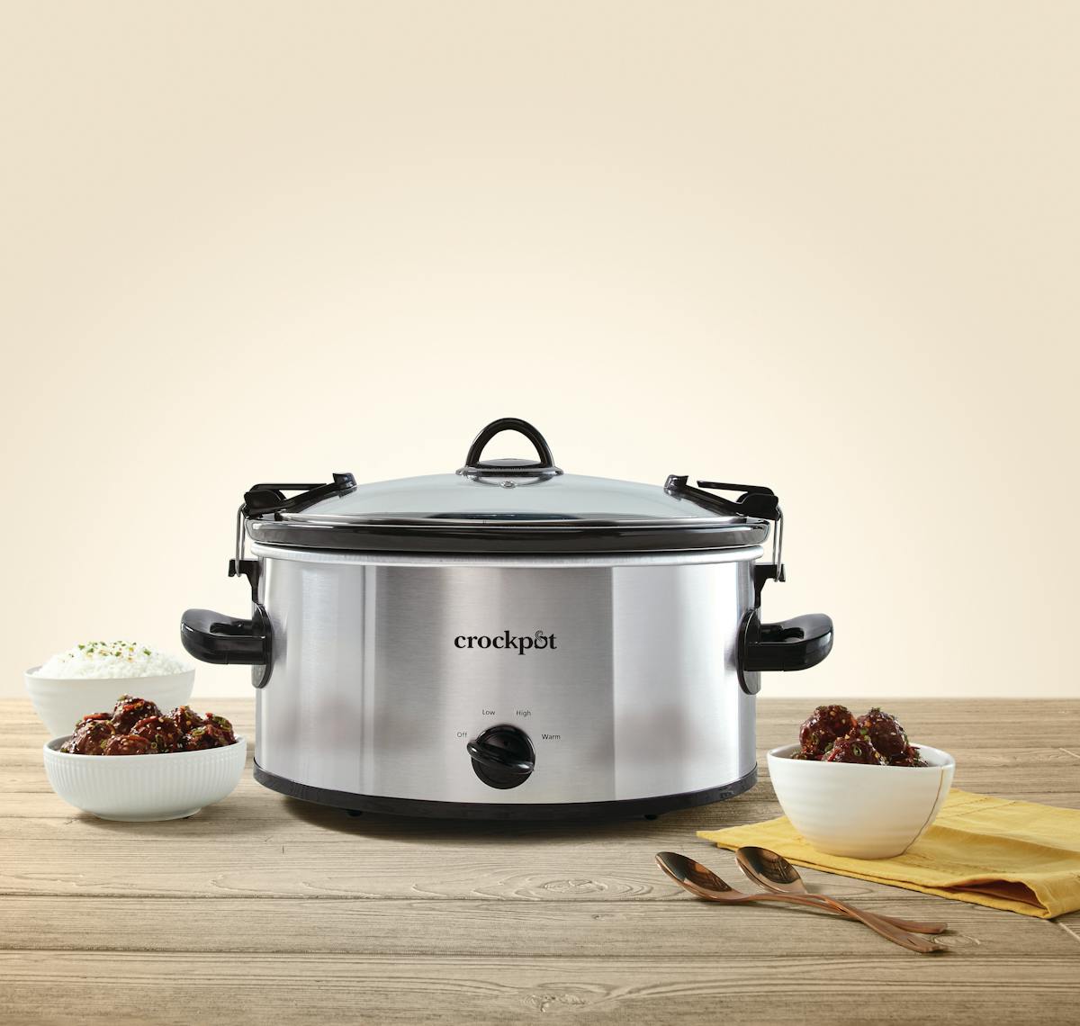 Crock-Pot Manual 6-Quart Cook & Carry Slow Cooker, Silver | Item Details | Product Features iG