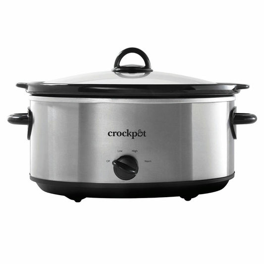 Crock-Pot Manual 7-Quart Slow Cooker, Stainless Steel — Product Information | Detailed Overview MD