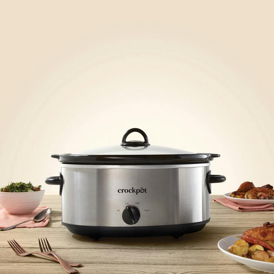 Crock-Pot Manual 7-Quart Slow Cooker, Stainless Steel — Product Information | Detailed Overview MD