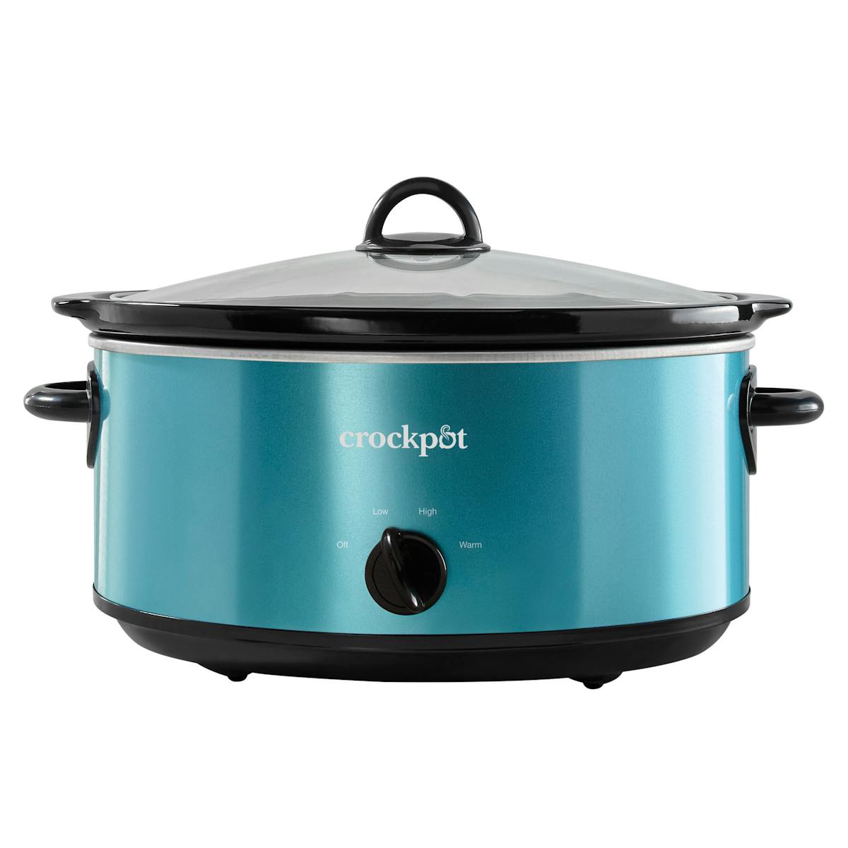 Crock-Pot Manual 7-Quart Slow Cooker, Turquoise | Product Overview | Product Features nP
