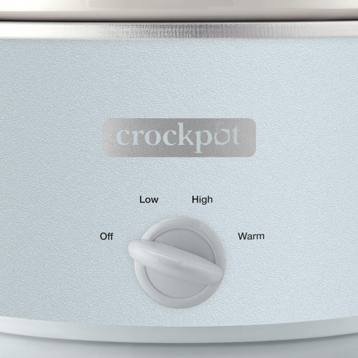 Crock-Pot Manual Design Series 4.5 Quart Slow Cooker, Macaroon Blue | Product Overview | Item Details Hq