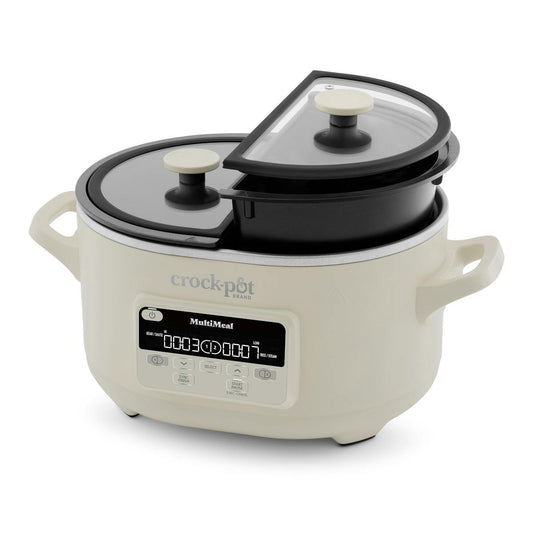 Crock-Pot MultiMeal Multicooker and Programmable Slow Cooker with Bake Function, Oat Milk — Product Information | Item Overview yy