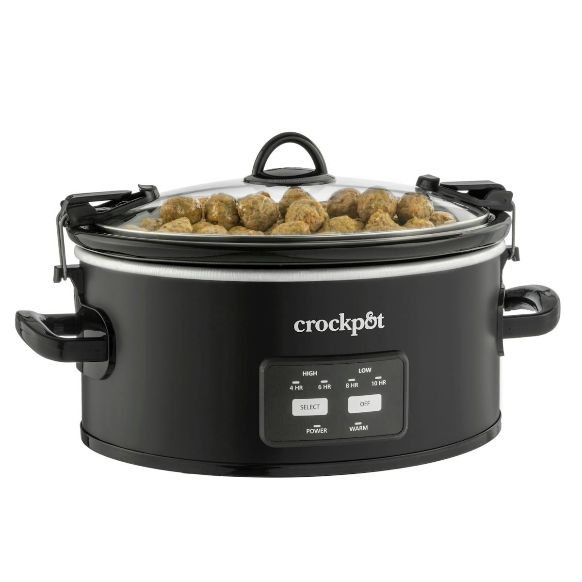Crock-Pot One-Touch Control 6-Quart Cook & Carry Slow Cooker, Matte Black — Product Information | Product Overview 7O