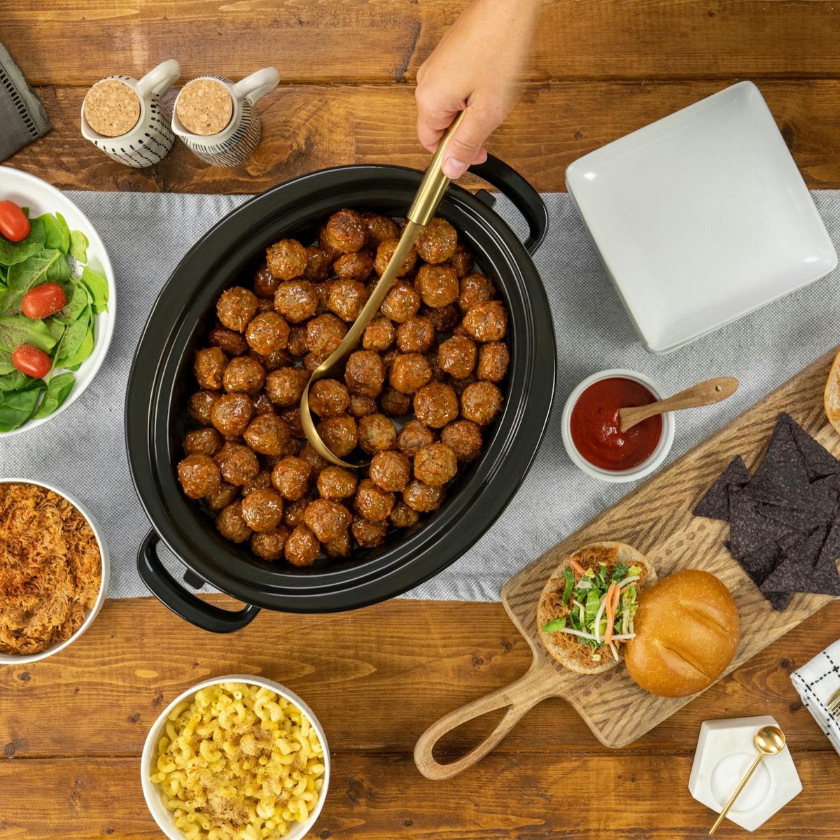 Crock-Pot One-Touch Control 6-Quart Cook & Carry Slow Cooker, Matte Black — Product Information — Item Information oR