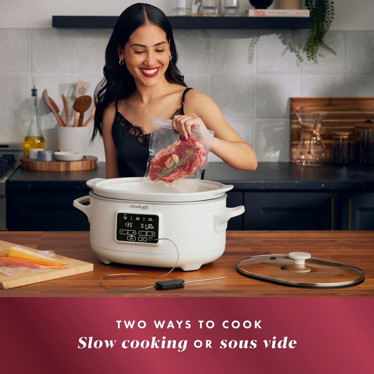 Crock-Pot Programmable 6-Quart Slow Cooker with Sous Vide, Oat Milk — Product Details — Product Details 68