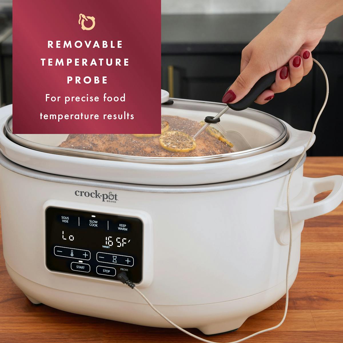 Crock-Pot Programmable 6-Quart Slow Cooker with Sous Vide, Oat Milk — Product Details — Product Details 68
