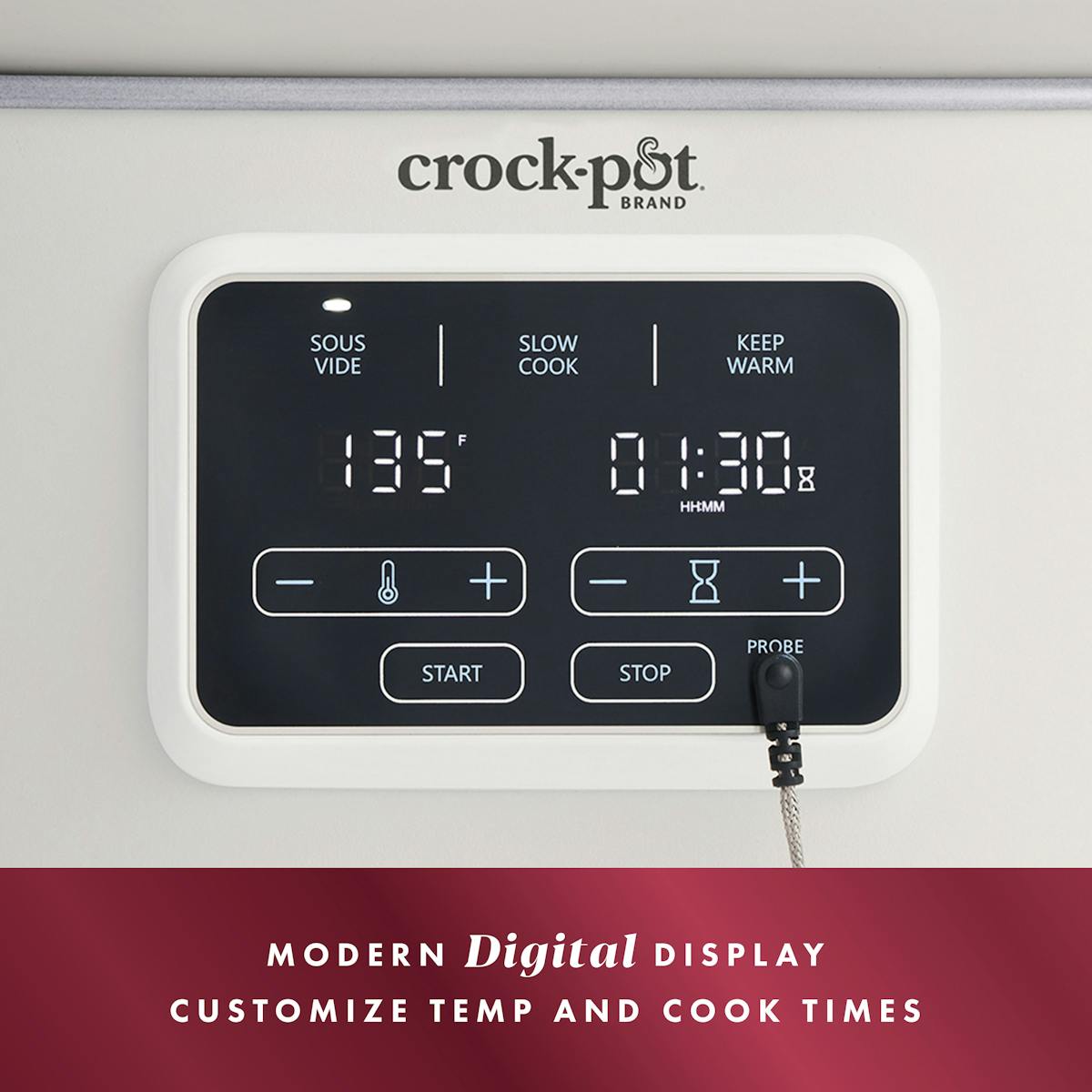 Crock-Pot Programmable 6-Quart Slow Cooker with Sous Vide, Oat Milk — Product Details — Product Details 68