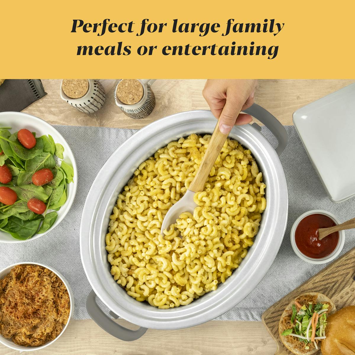 Crock-Pot Programmable 7-Quart Cook and Carry Slow Cooker, Grey — Product Information — Product Information jq
