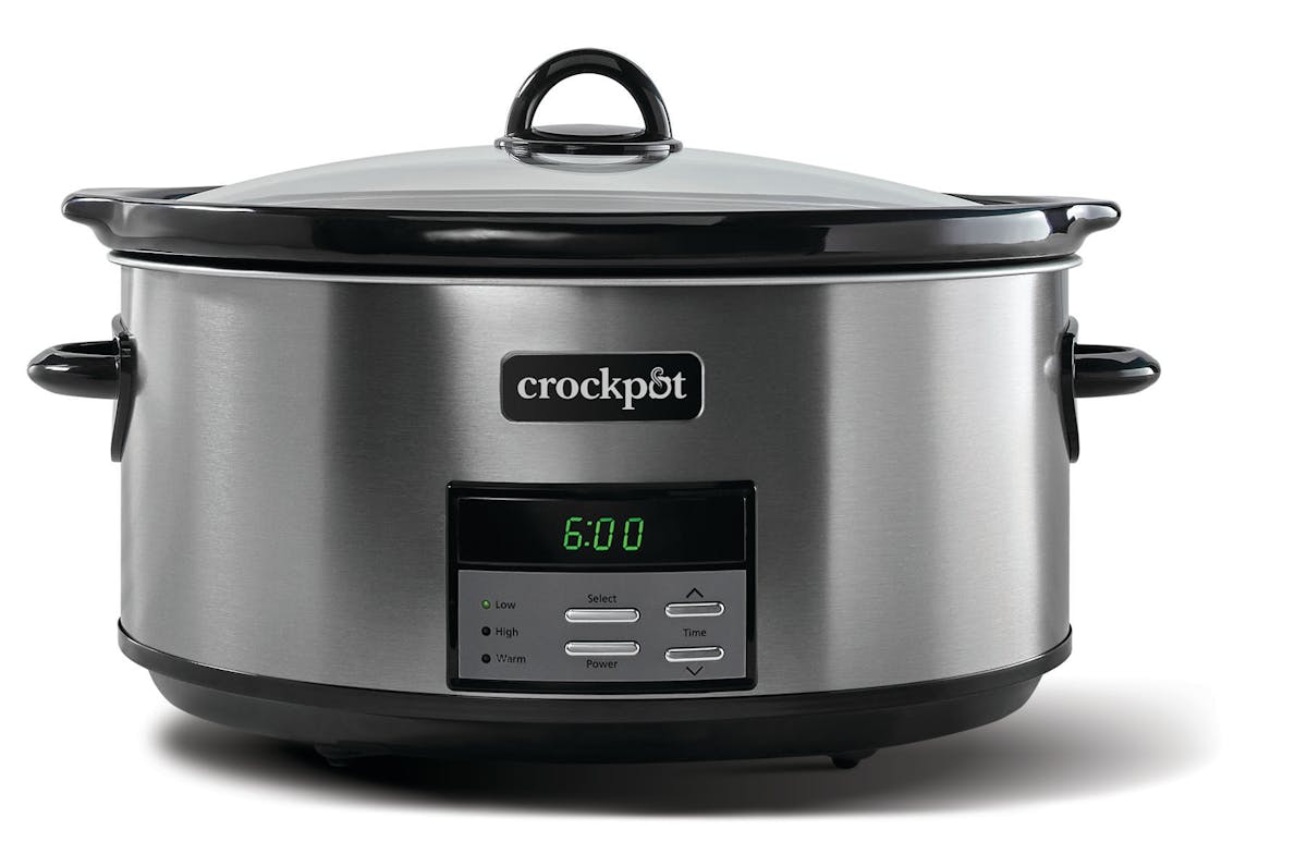 Crock-Pot Programmable 8-Quart Slow Cooker, Black Stainless Collection — Product Details | Detailed Overview Iq
