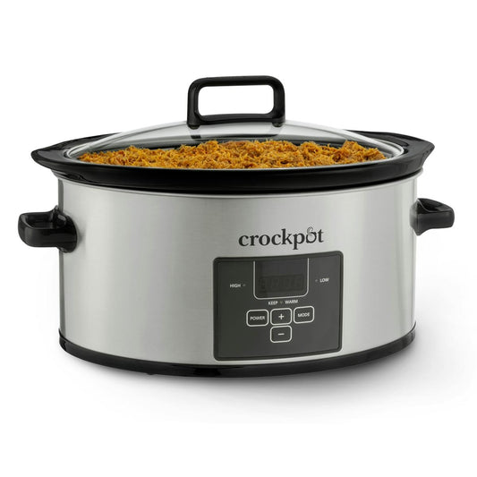 Crock-Pot Programmable Choose-a-Crock Slow Cooker, Stainless Steel — Product Information — Item Information Me
