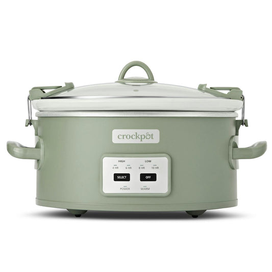 Crock-Pot Programmable Design Series 6-Quart Cook & Carry Slow Cooker, Moonshine — Product Information | Product Guide PD