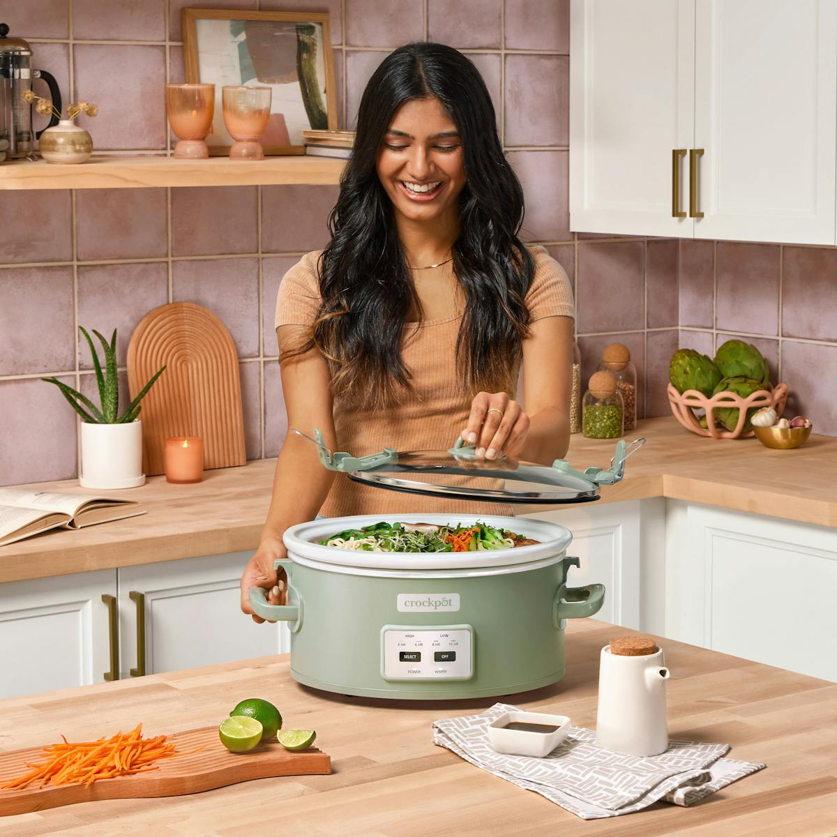 Crock-Pot Programmable Design Series 6-Quart Cook & Carry Slow Cooker, Moonshine — Product Information | Product Guide PD