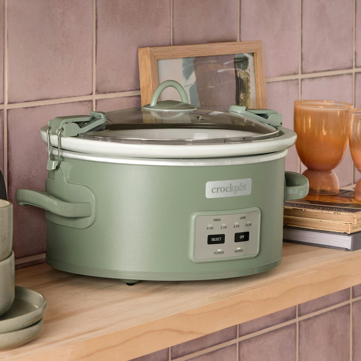 Crock-Pot Programmable Design Series 6-Quart Cook & Carry Slow Cooker, Moonshine — Product Information | Product Guide PD
